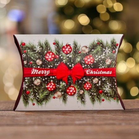 Folding box "Merry Christmas" 11 x 8 x 2 cm-1