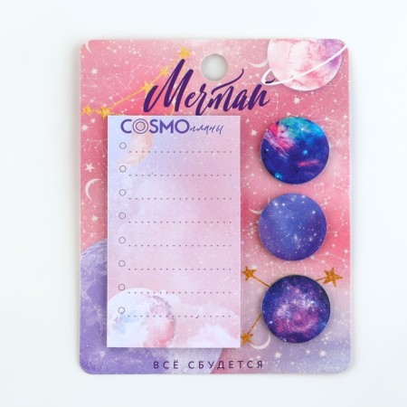 Stickers with a sticky layer of 4 blocks of 20 liters "Dream"
