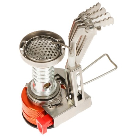 Set of tourist dishes Maclay: 2 pots, devices, burner, corkscrew, rag, carbine-11