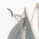 Wall metal decor "Ship with Seagulls" 38x3.8x40 cm