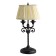Victoria table lamp, size 18x55x26 cm, 120W 2xe14 IP 20