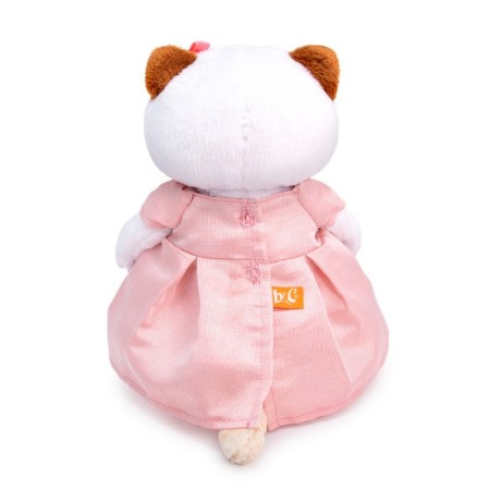 Soft toy "Lee in a pink dress with lurex", 24 cm-2