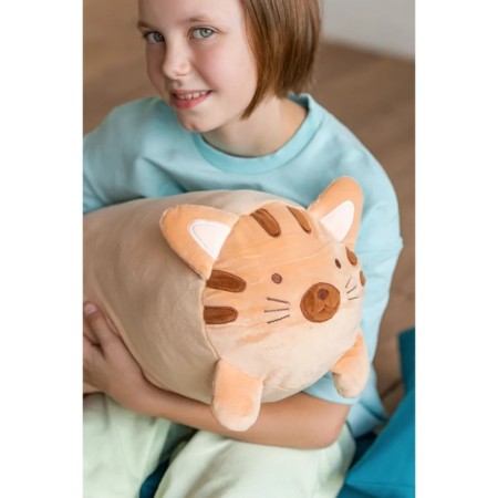Soft toy "cat", red color, 45 cm-3