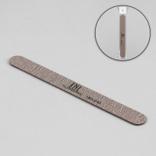 File - emery, abrasiveness 180/240, 18 cm, brown color