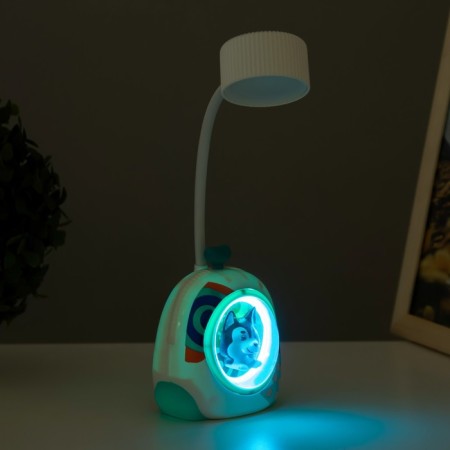 Board lamp "Dog" LED 3W USB white 7x8x28 cm Risalux-4