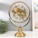 Souvenir Metal "Earth Orbit" gold 25x25x38 cm