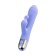 Vibrator with clitoral stimulation Flovetta Crocus, silicone, purple color, 17.5 cm