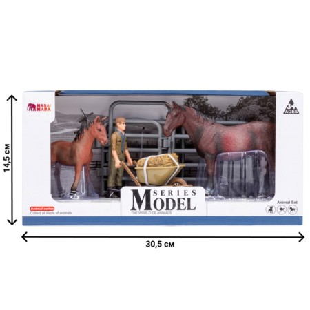 Set of figures "on the farm", 6 items-1