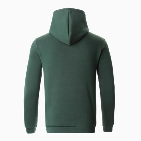 Male sweatshirt was laid down, the color is dark green, size 50-3