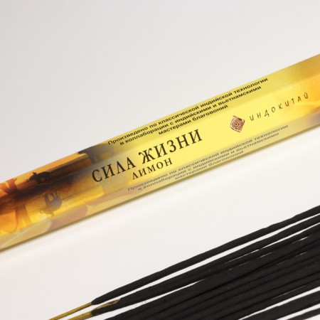 Incense "power of life", 20 sticks in packaging, hexagon-1