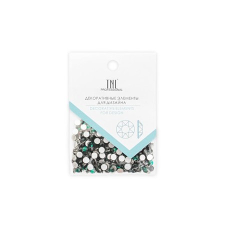 Rhinestones "Crystal", No. 10 Emerald, 50 pcs-1