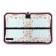 Penal 1 section 130 x 190 mm, Hatber "Constellation Cat", laminated cardboard, black/pink (volumetric 3D risun) NPN_44031
