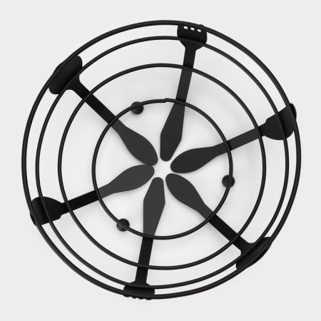 Dilyana fruit, 23 × 23 × 10.5 cm, black color-3