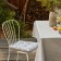 Siddle on the chair Ethel Home 42x42 cm, col. light gray, 100% hl, sarzha 190 g/m2
