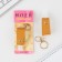 Key keychain, a bottle of "my beloved", 7 x 15 cm