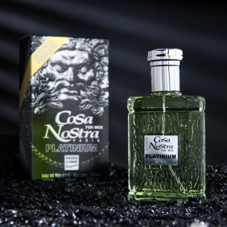 Men's toilet water Cosa Nostra Platinium Intense Perfume, 100 ml