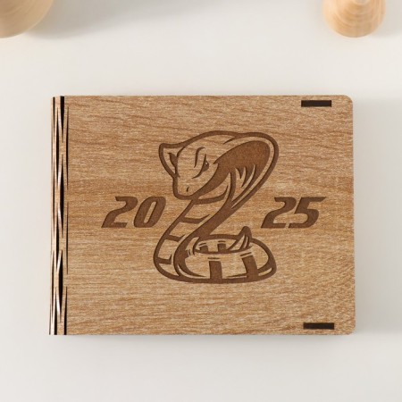 New Year's box "Snake 2025" 15x12x2 cm-1