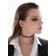 Choker "Assorted" Romance, (set of 4 pcs.), Black-Solder Color, 30.5 cm