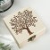 Casket Wood for painting "Tree" 10x10x5 cm