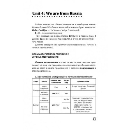 Intensive English course for beginners. Dubikovskaya I. G., Voitenko T. G.-12