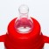 A bottle of feeding “Cool pepper”, classic throat, 250 ml., 0 months, cylinder, with handles
