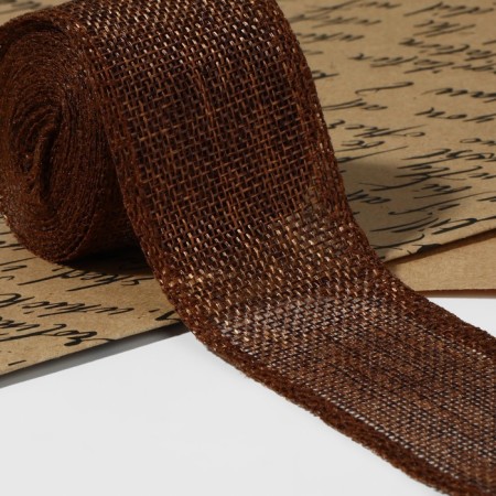 Juet tape, 50 mm, 4.5 ± 0.5 m, brown color