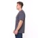 T-shirt male, dark gray color, size 46