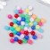 Beads for creativity plastic "Gel balls" set 50 pcs d = 1 cm