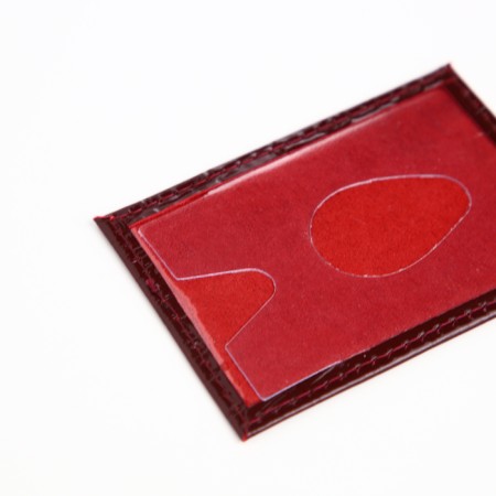 Cartholder, burgundy color-4