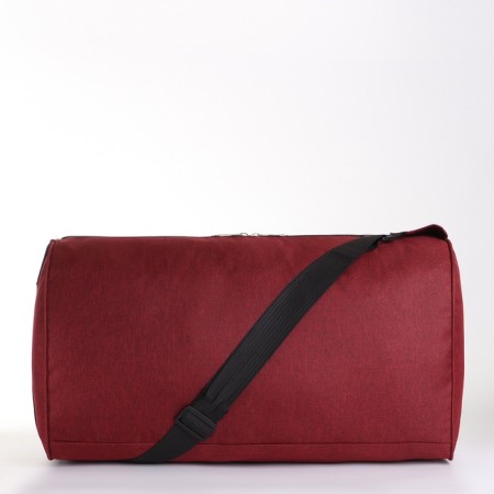 Sports bag with lightning, long belt, red color-2