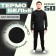 Male thermal underwear, size 50, height 182, black color