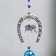 Wind Music Metal "Elephant and Horseshoe" from the evil eye with a brush 1 bell 20 cm