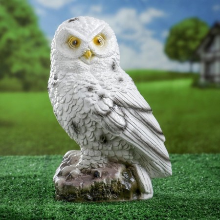 Garden figure "Owl Polar" 24.5 cm-7