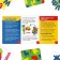 Board game of reaction and attention "Dubbl" speed reading, 76 cards, 5+
