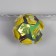 Garland “thread” 4.5 m with nozzles “Flower balls”, IP20, transparent thread, 15 LED, glow warm white, 220 V