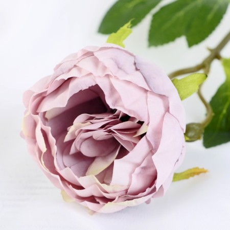 Artificial flowers "lush peony" 7x47 cm, lilac-1
