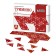 Board game, trimino for children, 63 cards 5 x 5 x 5 cm