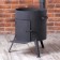 Oven for a cauldron 16 l d = 42 cm, with a chimney, with a door