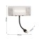 Wall lamp Twin 260 mm, 85 mm, LED 9W