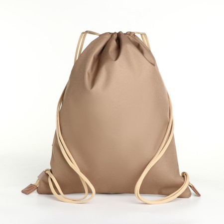 Shoe bag, cord department, textura, colorful/beige color-2