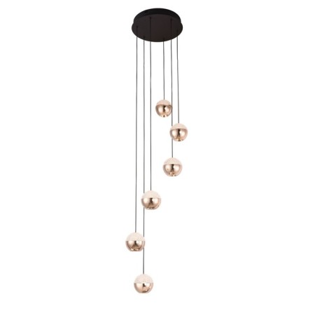 Spring LED LED GerHort G52116/6BK GD+CL, 6XLED, 200x40x40 cm, black color black