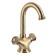 Bronze de Luxe 21981/1 shell mixer, two -wound, brass