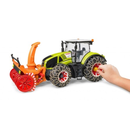 CLAAS Axion 950 tractor, C -chains and snowpipe-5