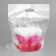 Figure candle "Babble Heart" 6 cm, white-pink