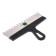 Spatula SIBRTTS 85501, tooth 10x10 mm, stainless steel, plastic handle, 300 mm