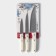 Set of kitchen knives Genio Ivory, 3 pcs