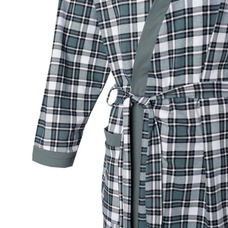 Male robe, green color, size 54-8