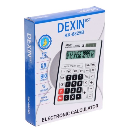 Deskal calculator "Dexin" 12 - discharge KK - 8825V-6