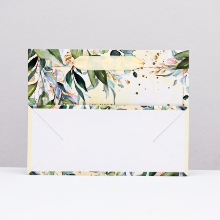 Laminated horizontal "Flowers of the planet", 23 x 18 x 10 cm-1