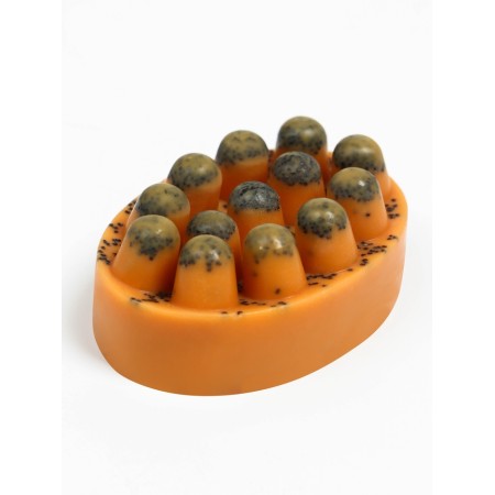 Massage soap with a scrub "tobacco and vanilla", 100 g, benpan